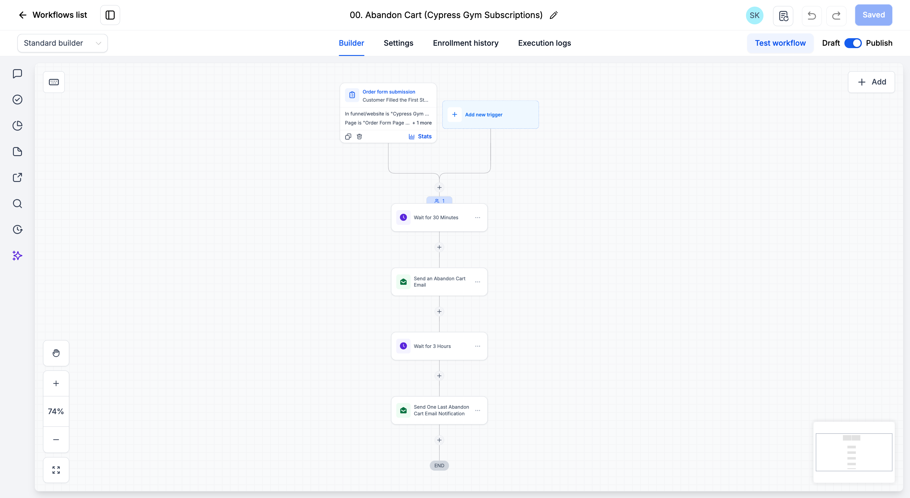 Cypress Gym — Automated Membership Funnel & Retention System preview